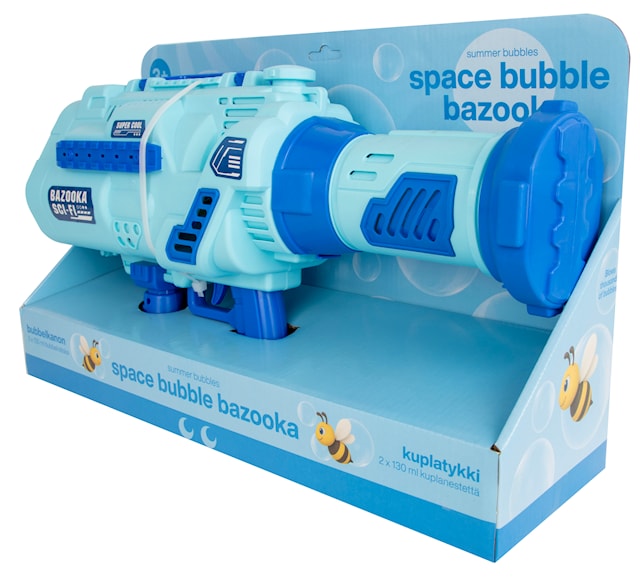 Produktbild 3 för Space Bubble Bazooka Bubbelpistol Toyrock Summer