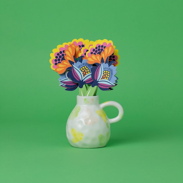 Produktbild 4 för Bokmärke Blomma Folky Kurbits Catwalk