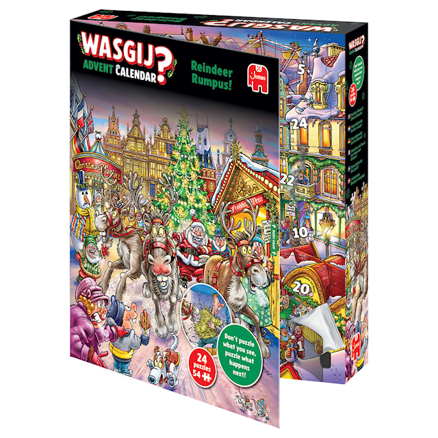 Produktbilde 3 for Adventskalender Puslespillkalender Wasgij 2025