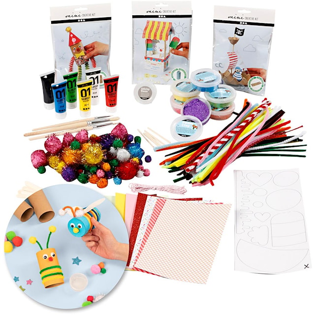 Produktbild 1 för Pysselset - Kreativ med återbruk, 1 set
