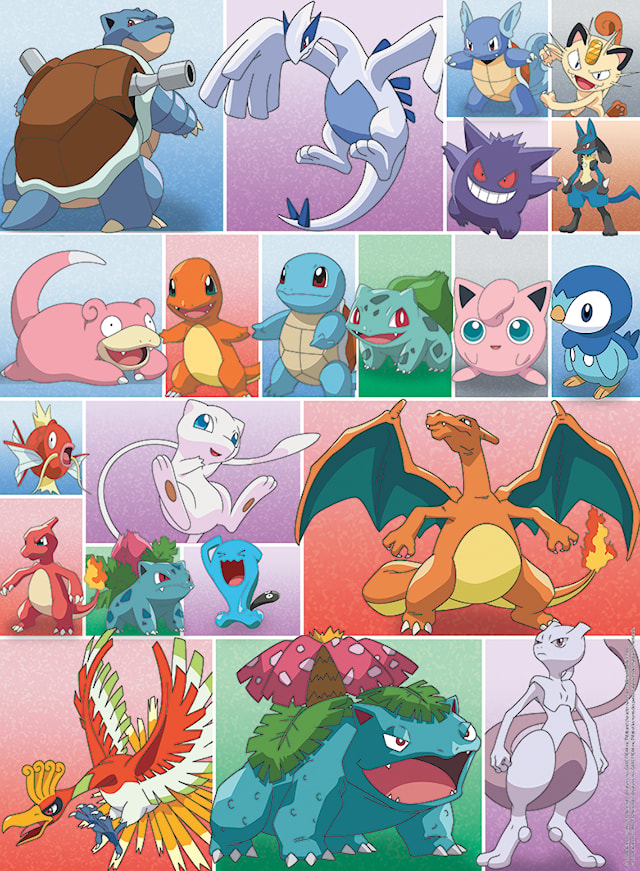 Tuotekuva 4 - Pokémon Collection Palapelit 2x500 palaa, Ravensburger