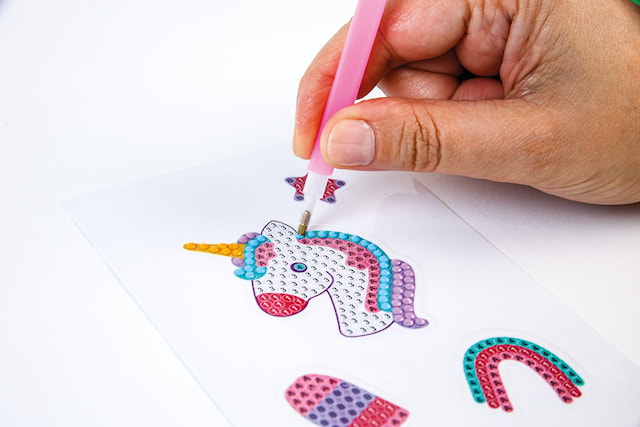 Produktbilde 3 for Diamantmaling Sparkly Creations Fantasy Clementoni