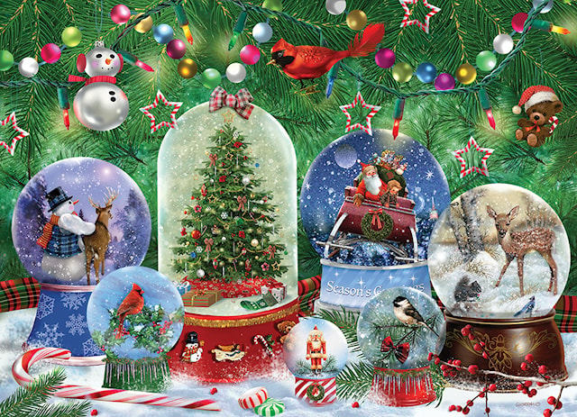 Tuotekuva 4 - Palapelit Snow Globes 500 palaa, Cobble Hill