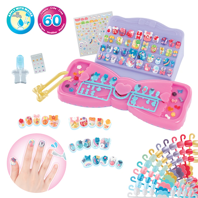 Produktbild 3 för Aquabeads Nagelstudio Startset 60 st
