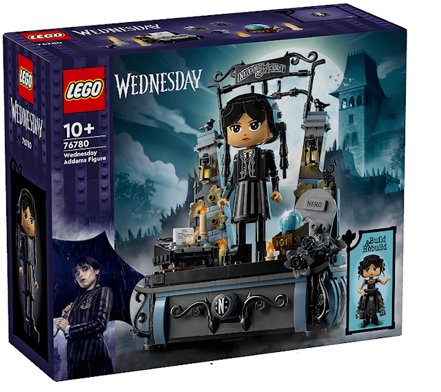 Produktbild 1 för Wednesday Addams figur LEGO® Wednesday (76780)