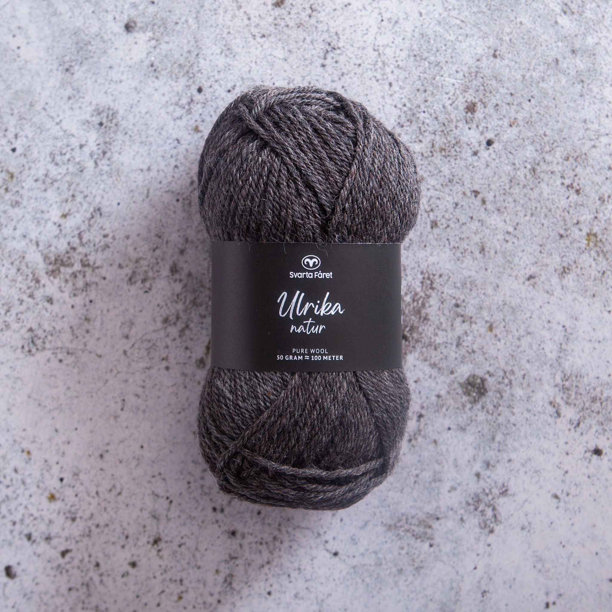 Produktbilde for Ulrika Natur Ullgarn 50 g Järbo