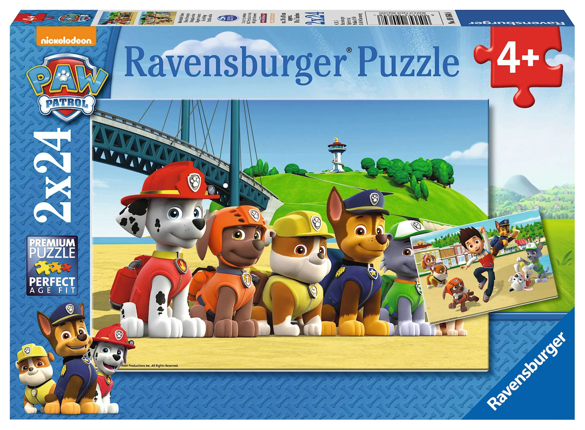 Tuotekuva ille Paw Patrol 2x24p Ravensburger