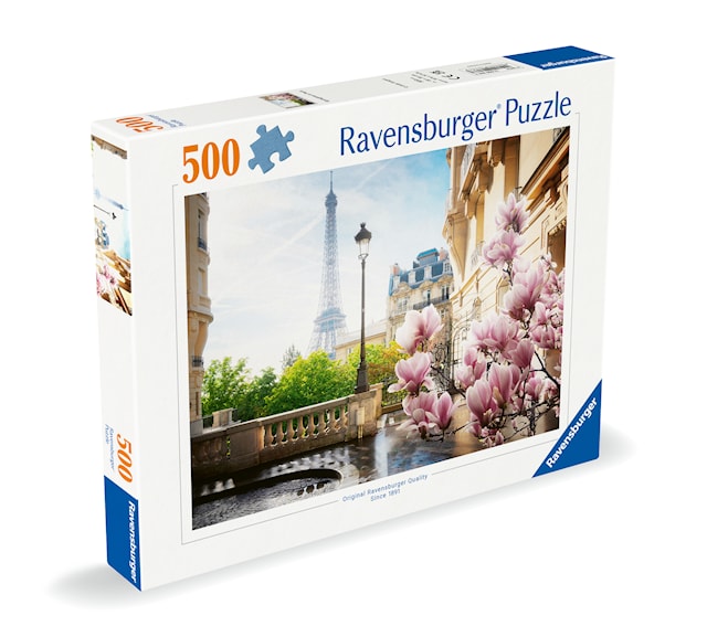 Tuotekuva 5 - Spring In Paris Palapelit 500 palaa, Ravensburger