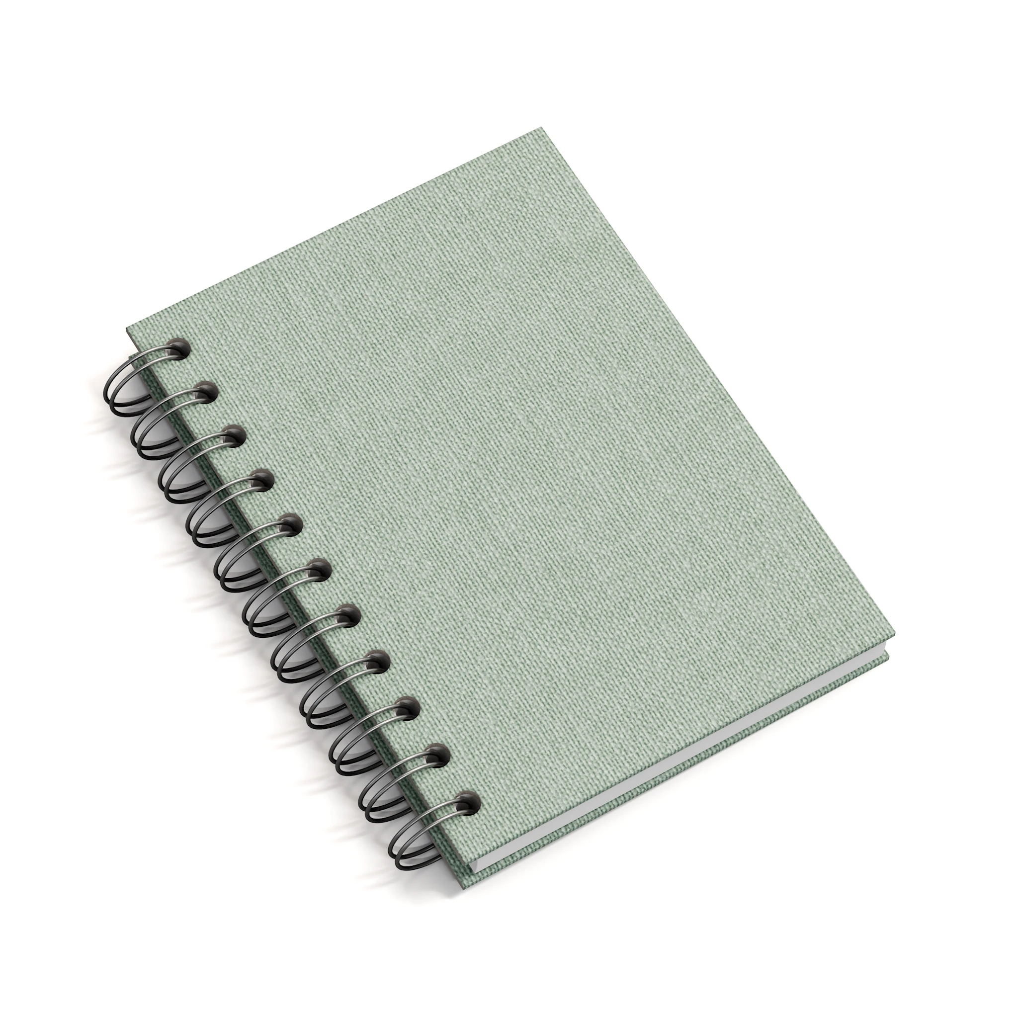 Produktbild för Anteckningsbok A6 Linjerad Soft Teal 90 Blad Bigso Box of Sweden