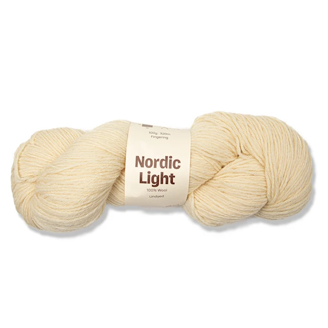 Nordic Light 100% ull 100 gr DIY Undyed A732 Adlibris