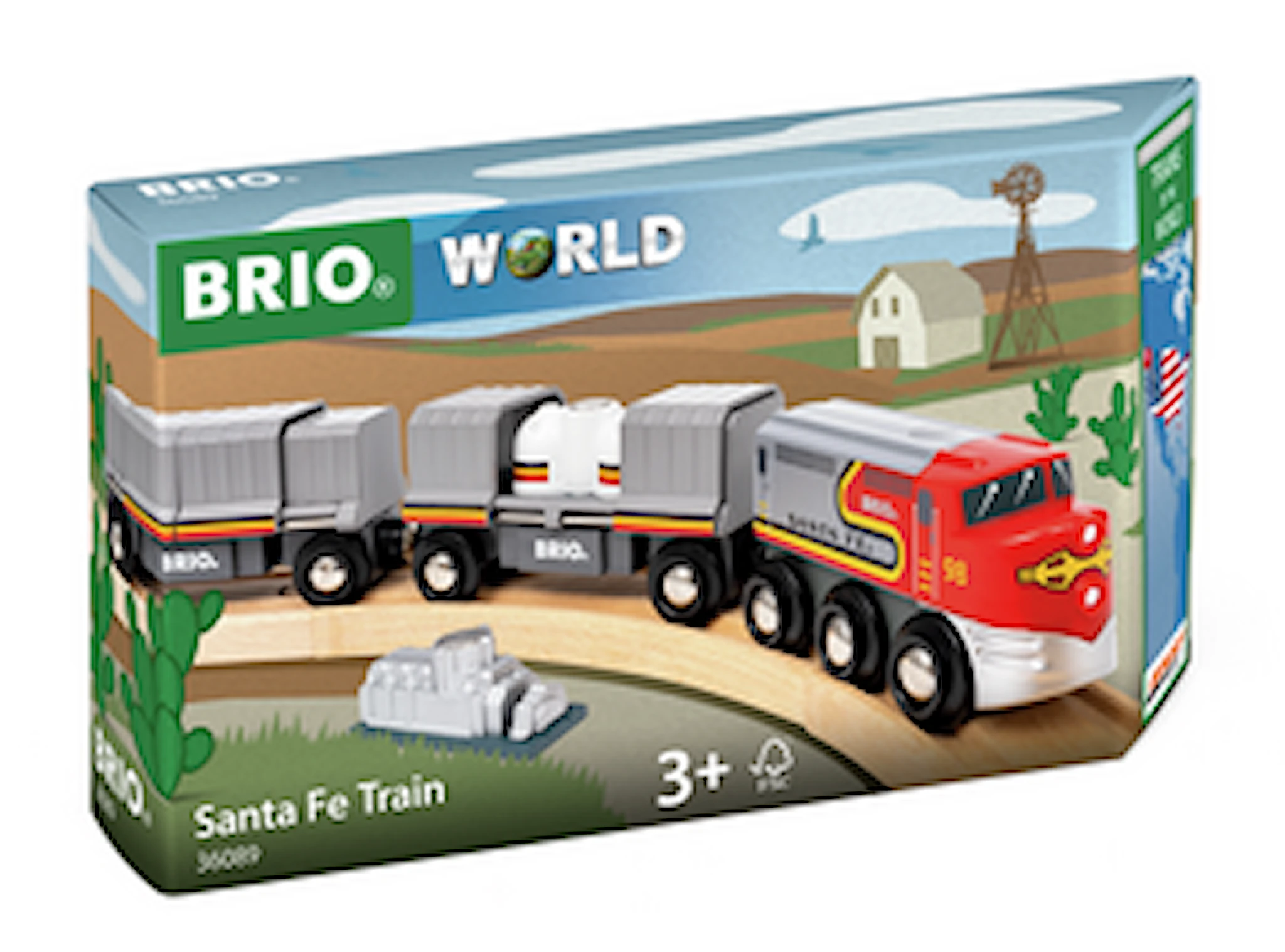 Tuotekuva ille World Santa Fe Juna (36089) BRIO