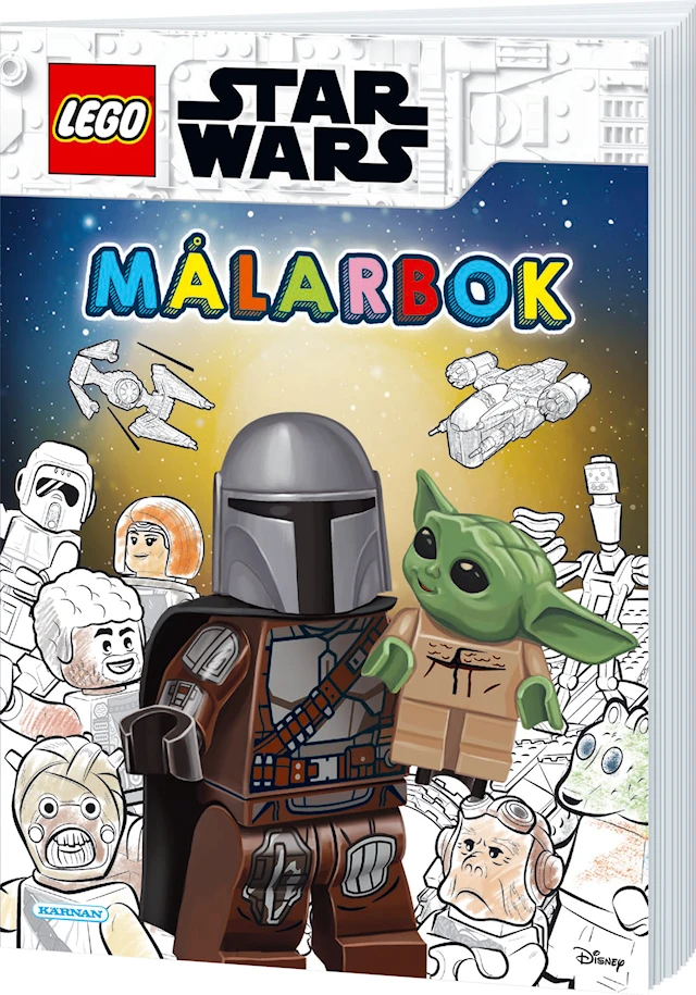 Målarbok Lego Star Wars