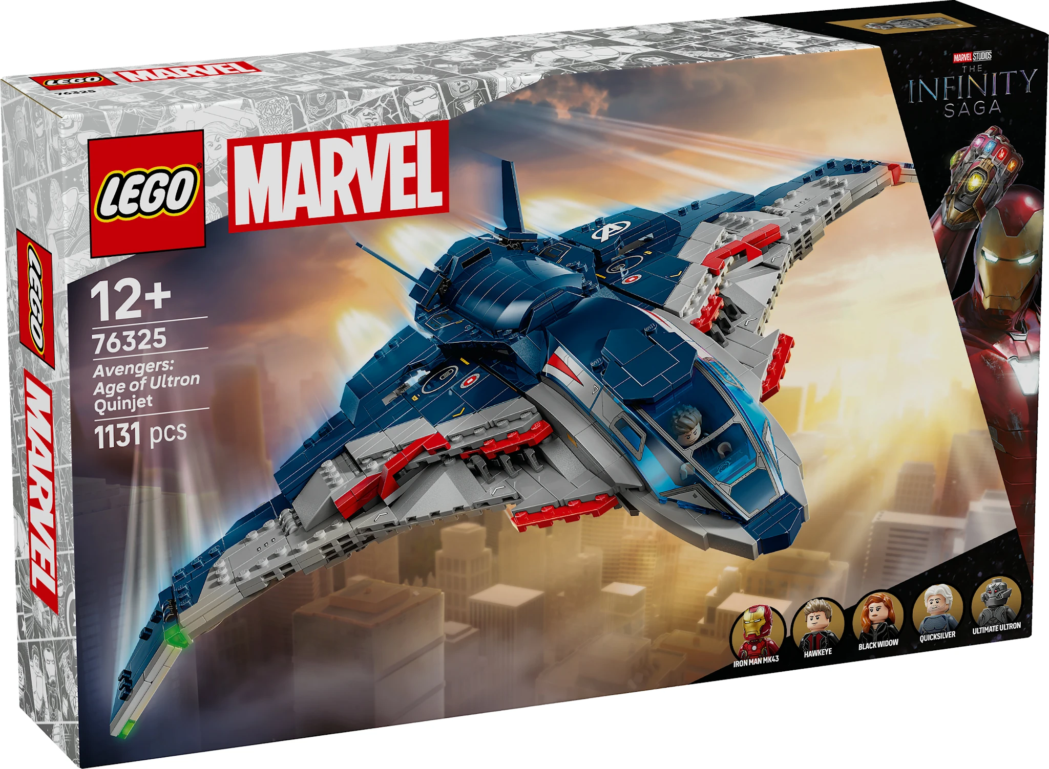 Tuotekuva ille Avengers: Age of Ultron Quinjet LEGO® Super Heroes (76325)
