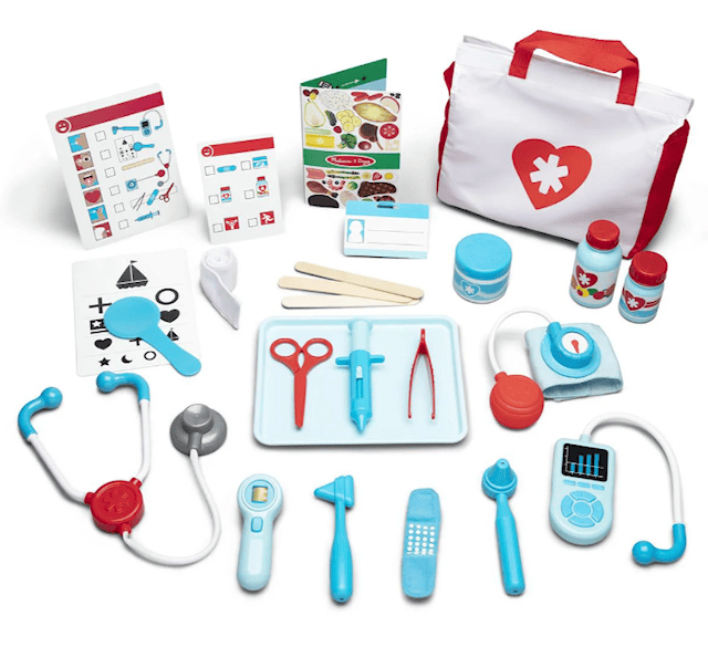 Tuotekuva 1 - Lääkärin laukku tarvikkeineen Melissa & Doug