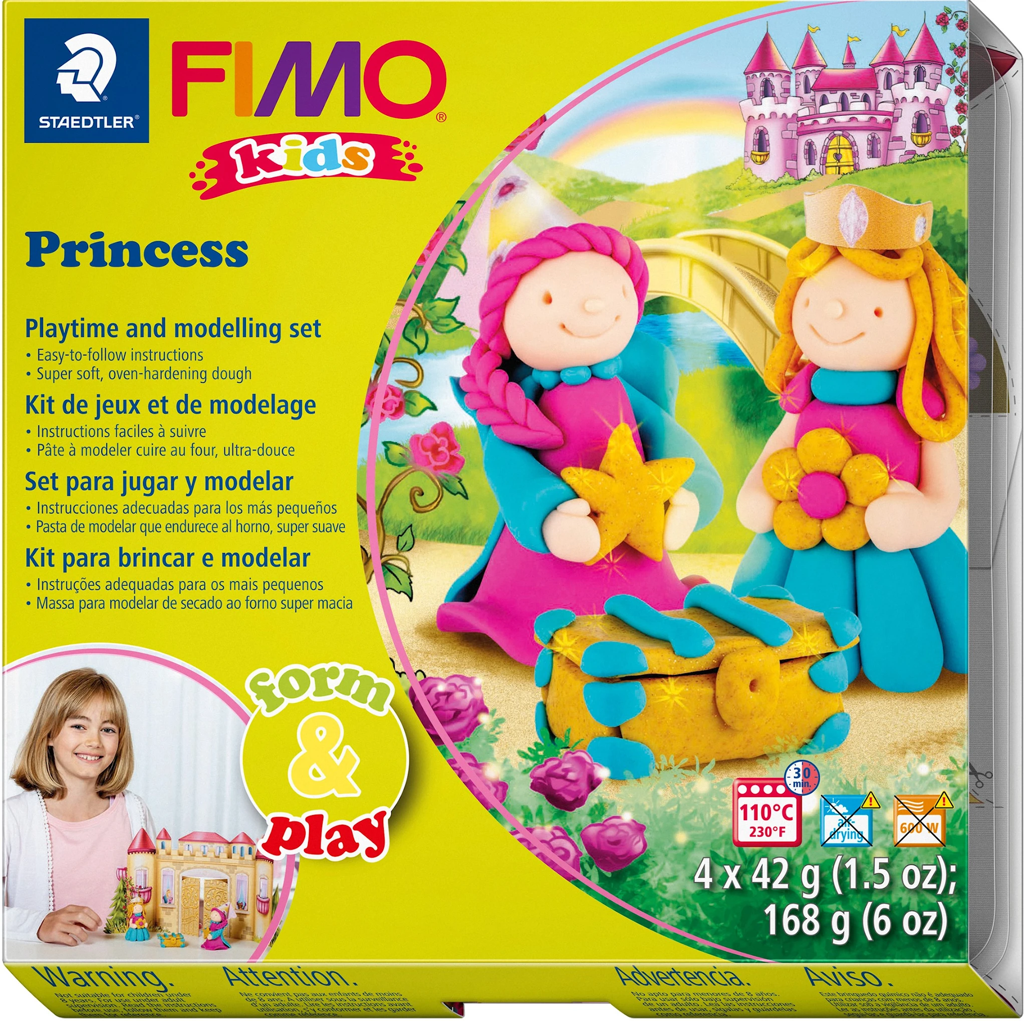 Tuotekuva ille FIMO Kids Muovailumassa Prinsessa, Staedtler