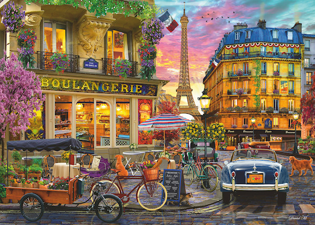 Produktbild 2 för Pussel Paris At Dawn 1000 bitar, Ravensburger
