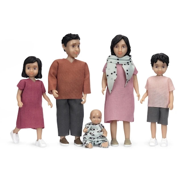 Nukkesetti Perhe Jamie, Lundby