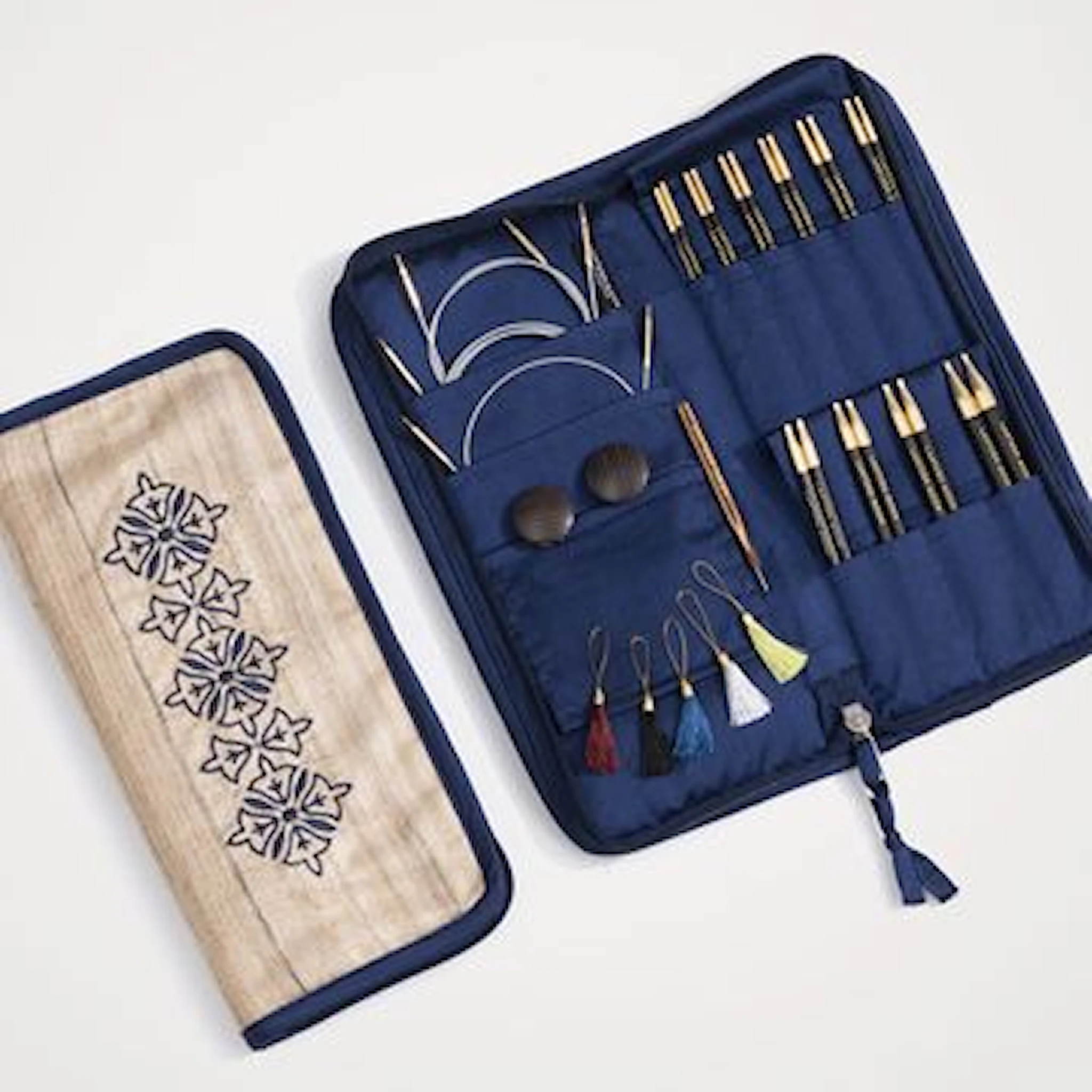 Produktbild för Heirloom - Set med ändstickor (10 par, 13 cm) Lantern Moon