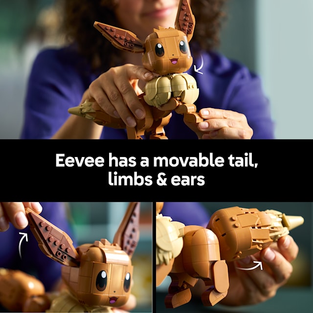 Produktbild 5 för LEGO Pokémon Eevee Building Set (72151)