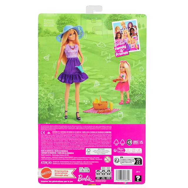 Produktbilde 5 for Barbie Malibu & Chelsea Modedockor