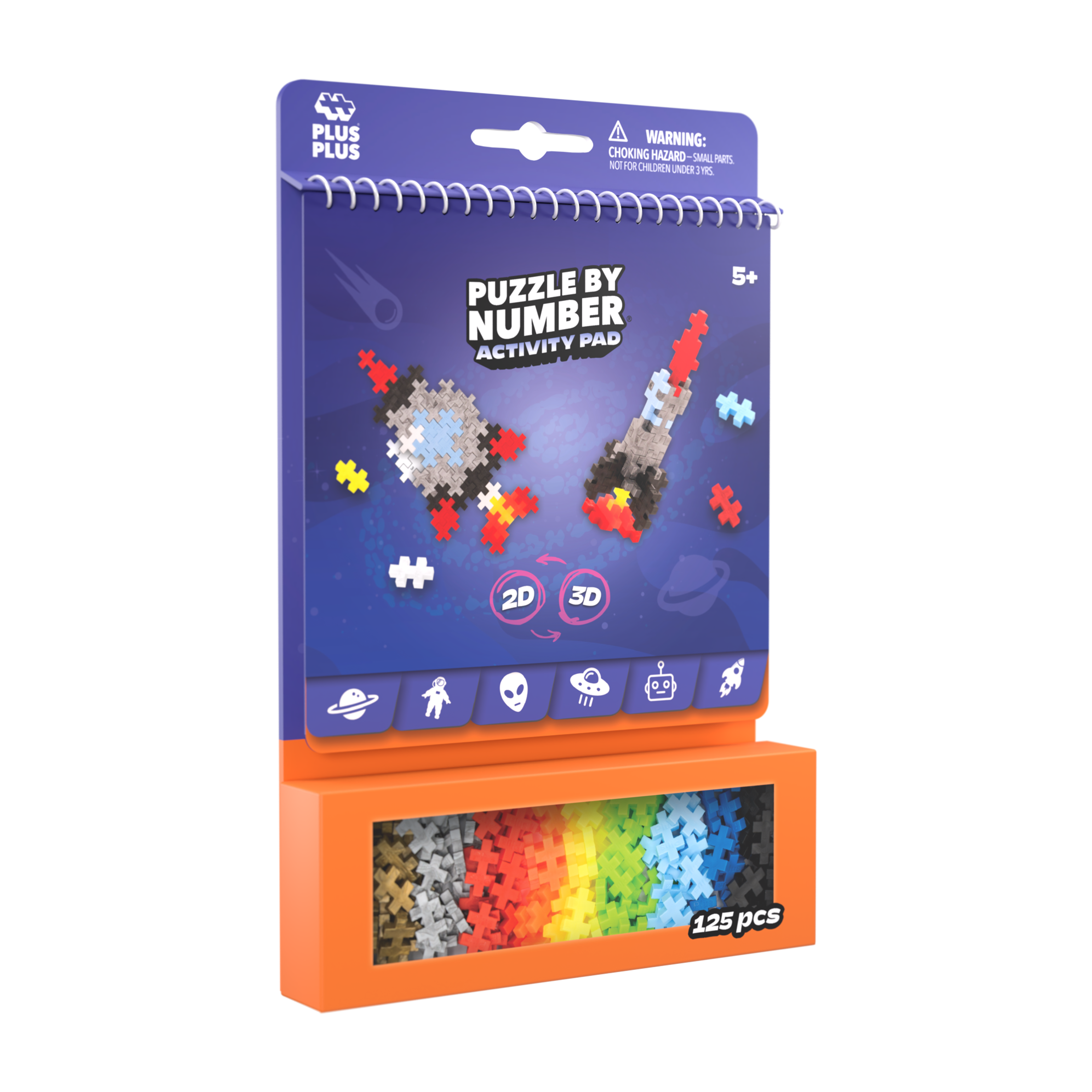 Plus-Plus Activity Pad Space
