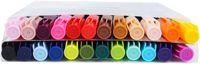 Produktbild 4 för Sakura Koi Coloring Brush Pen 24-set