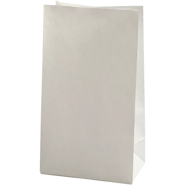 Papperspåsar Vita höjd 27 cm 9x15 cm 100-pack Creativ Company