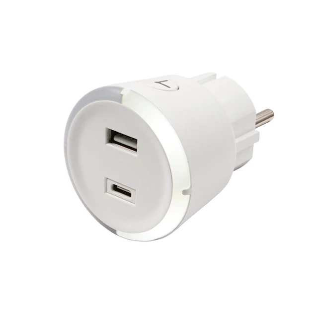 Turvakellot USB A ja C Valkoinen CAPiDi