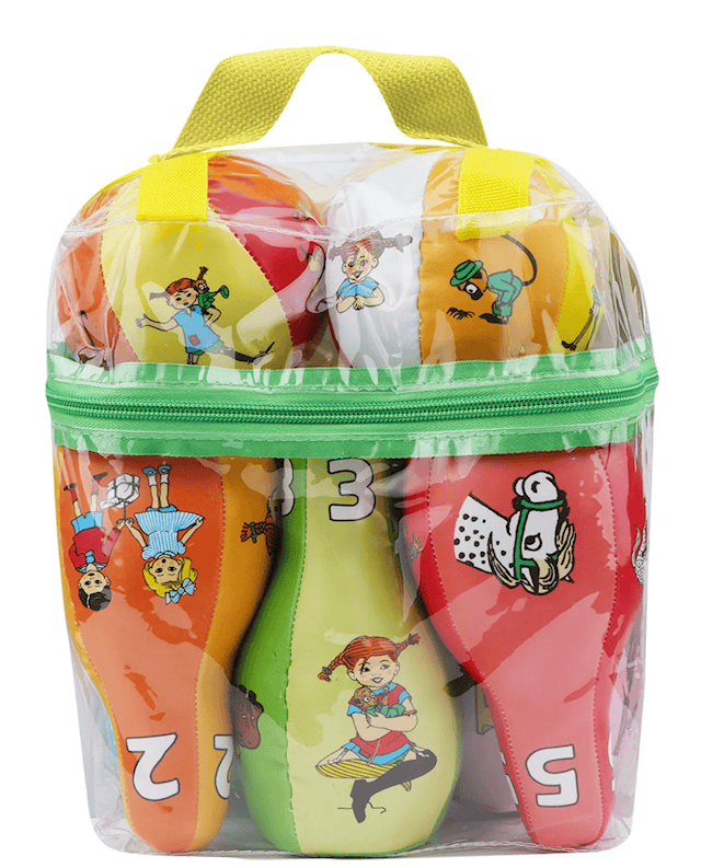 Produktbild 4 för Astrid Pippi Soft Bowling Set