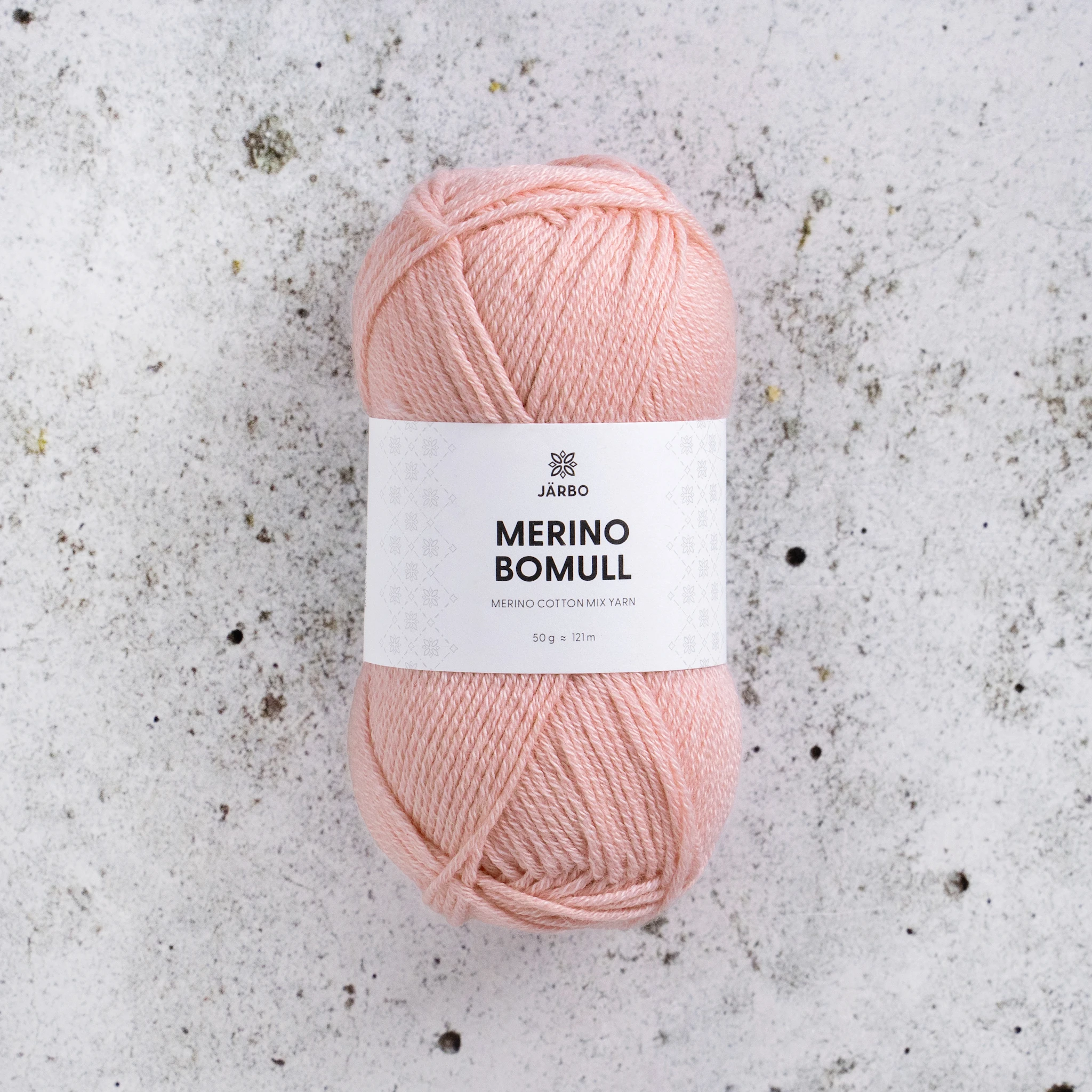 Produktbild för Merino Bomull 50 gr Järbo