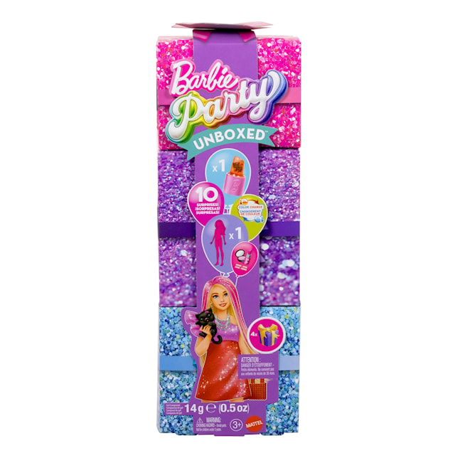 Tuotekuva 1 - Barbie Glam Party Unboxed Röd Modedocka
