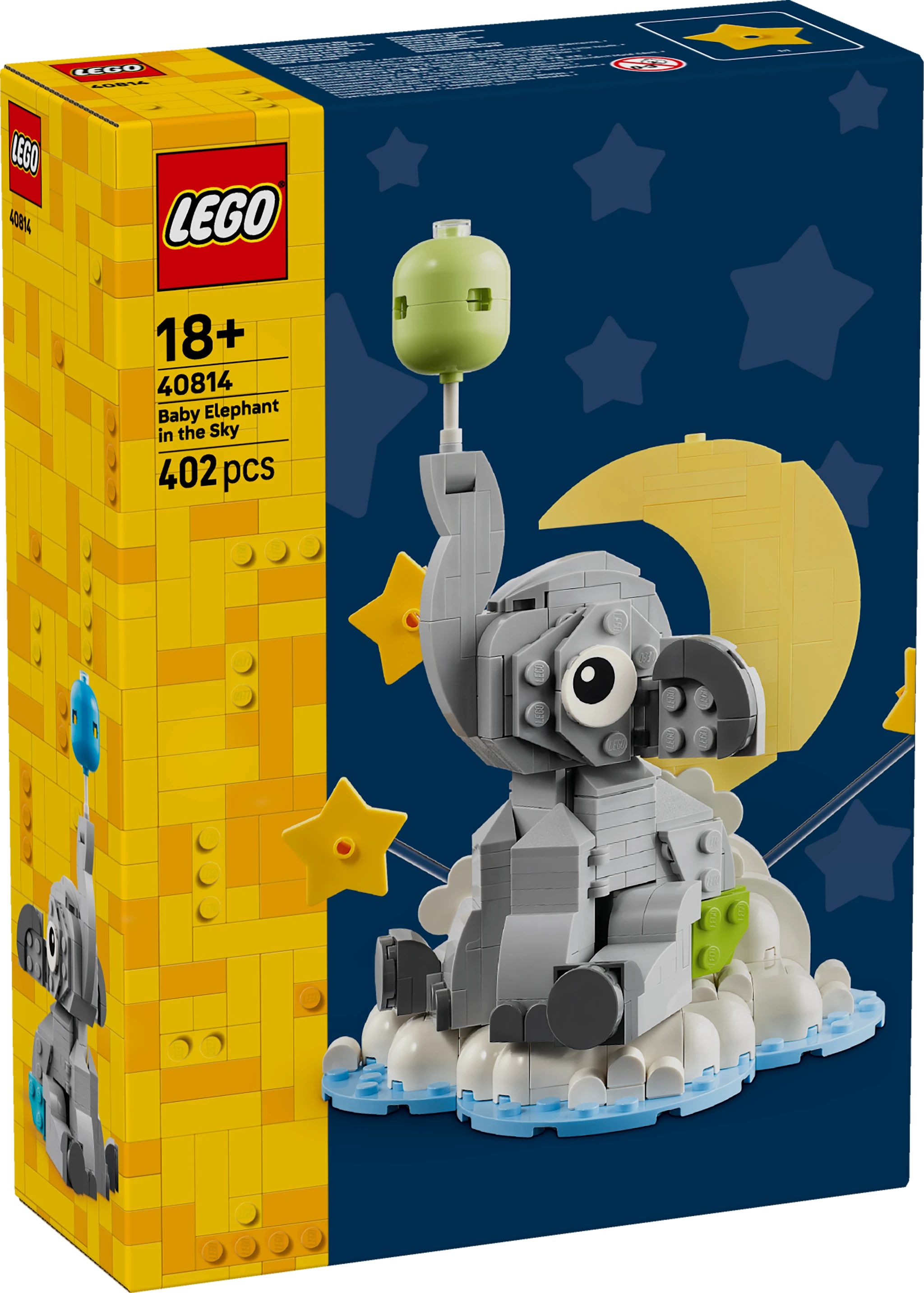 Tuotekuva ille Norsuvauva pilven päällä LEGO® Iconic (40814)