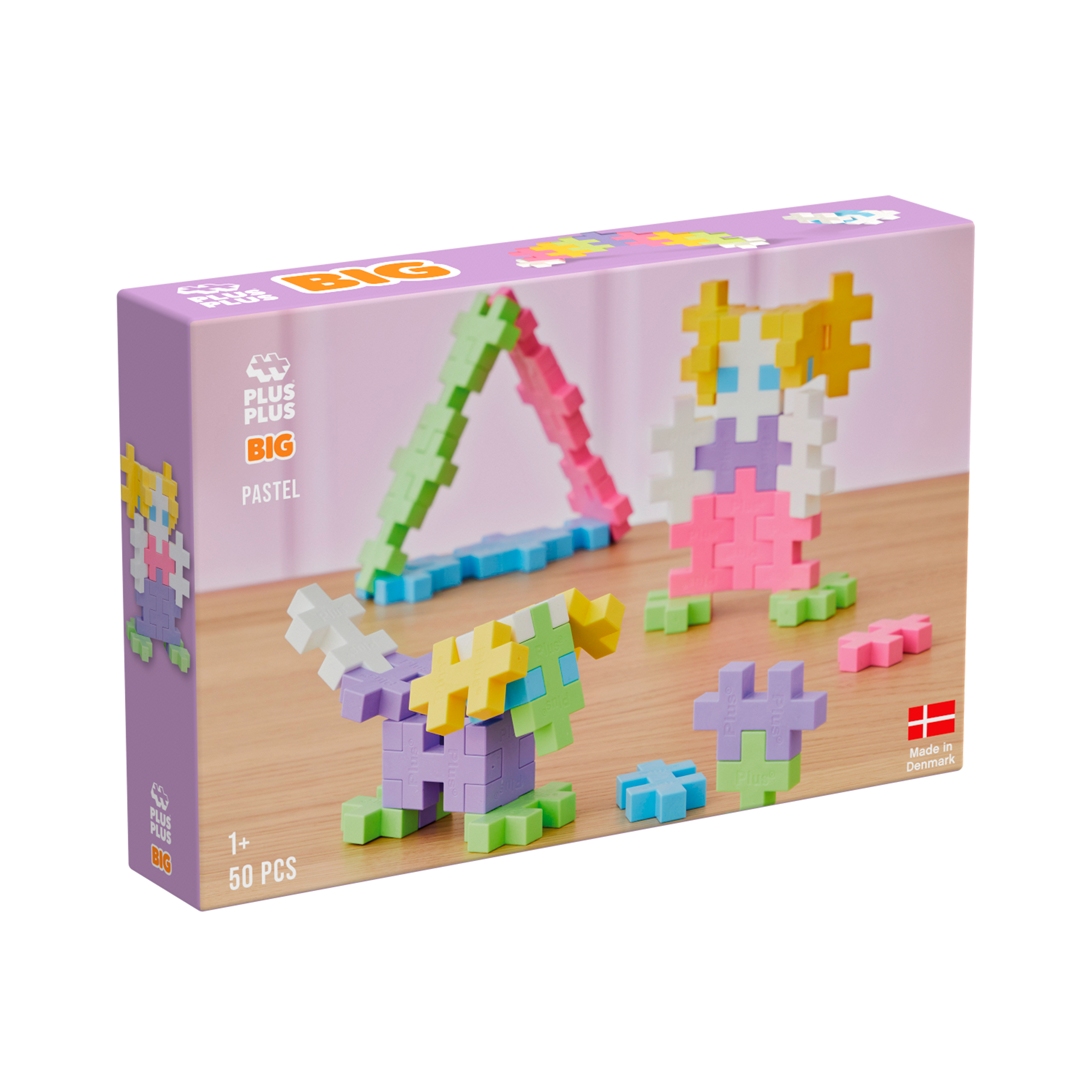 Plus-Plus BIG Pastellmix 50 Bitar