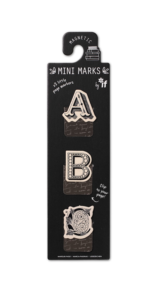 Produktbild 1 för Bokmärke Mini Magnetiska ABC Catwalk