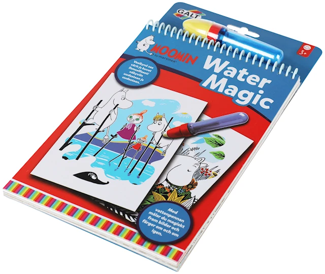 Målarbok Water Magic Mumin Galt