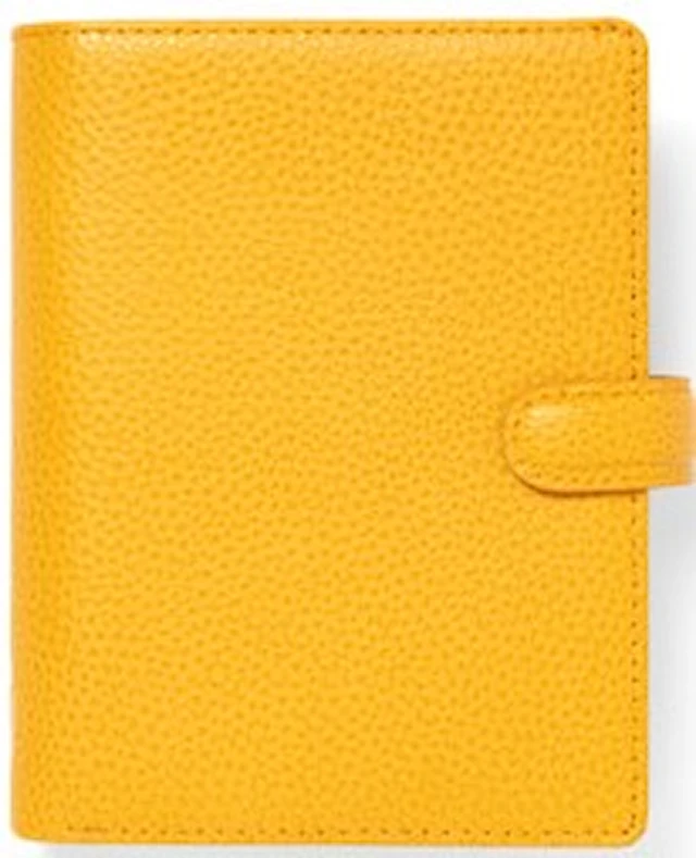 Systemikalenteri Pocket Finsbury Keltainen Filofax