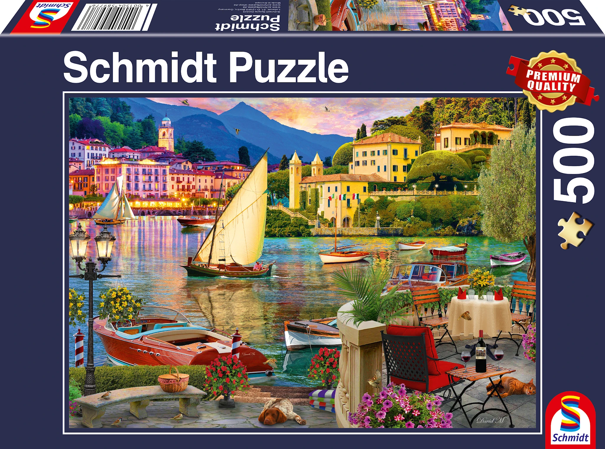 Produktbild för Italian Fresco Pussel 500 bitar Schmidt