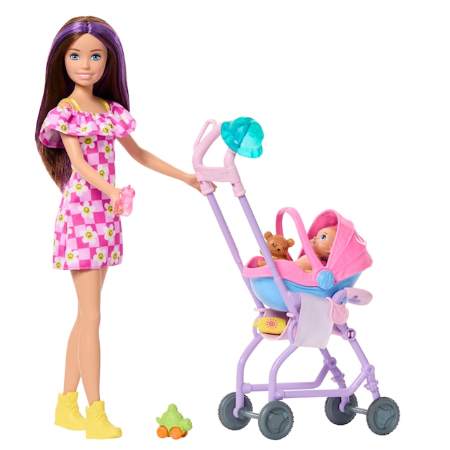 Produktbild 3 för Skipper Babysitting Stroller Lekset Barbie