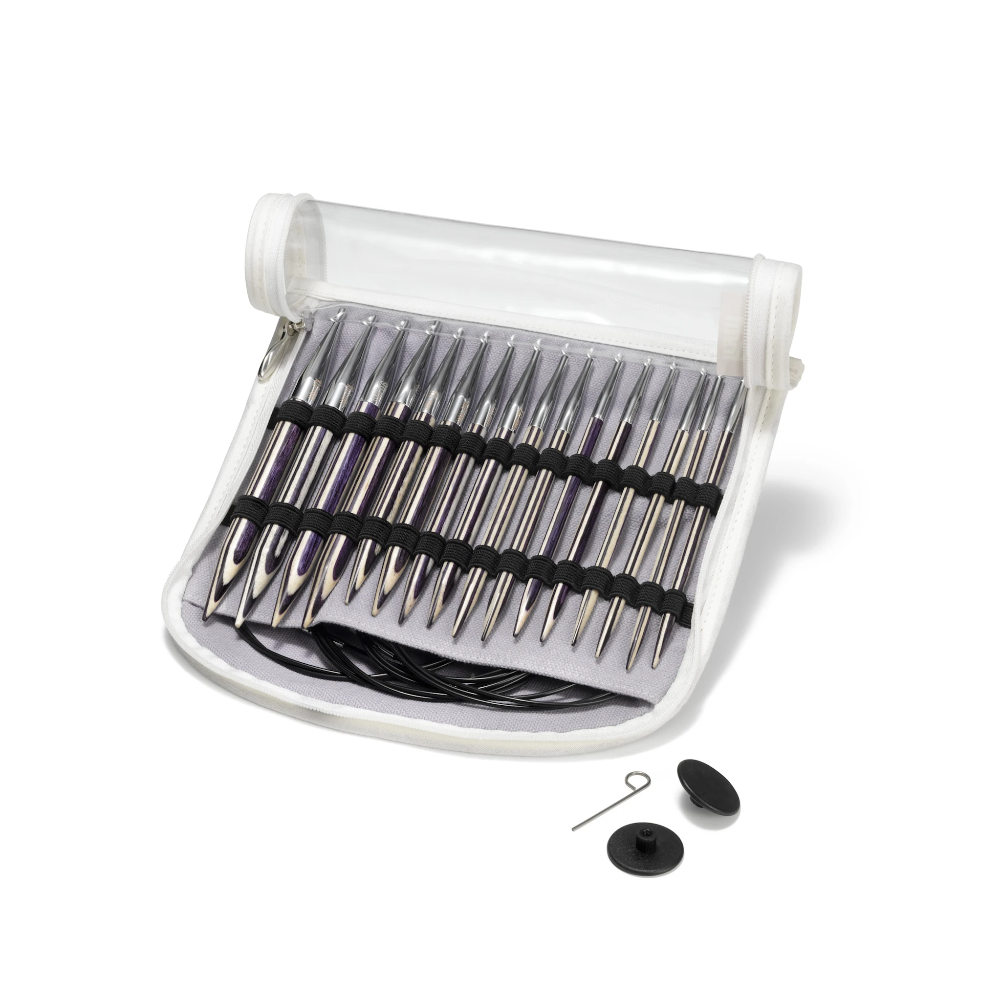 Produktbild för Knit-Pro rundstickor set 4,00 - 10,00 mm Prym