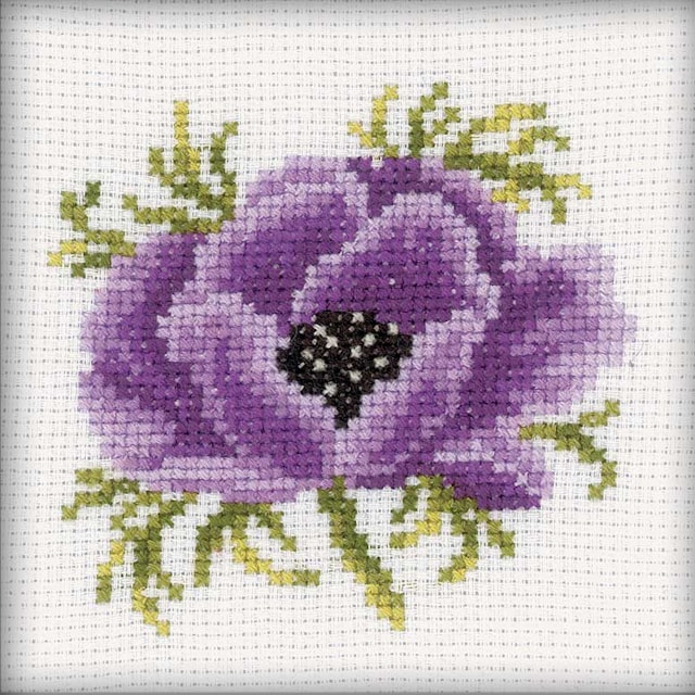 Kirjontapaketti Anemone 10x10 cm RTO