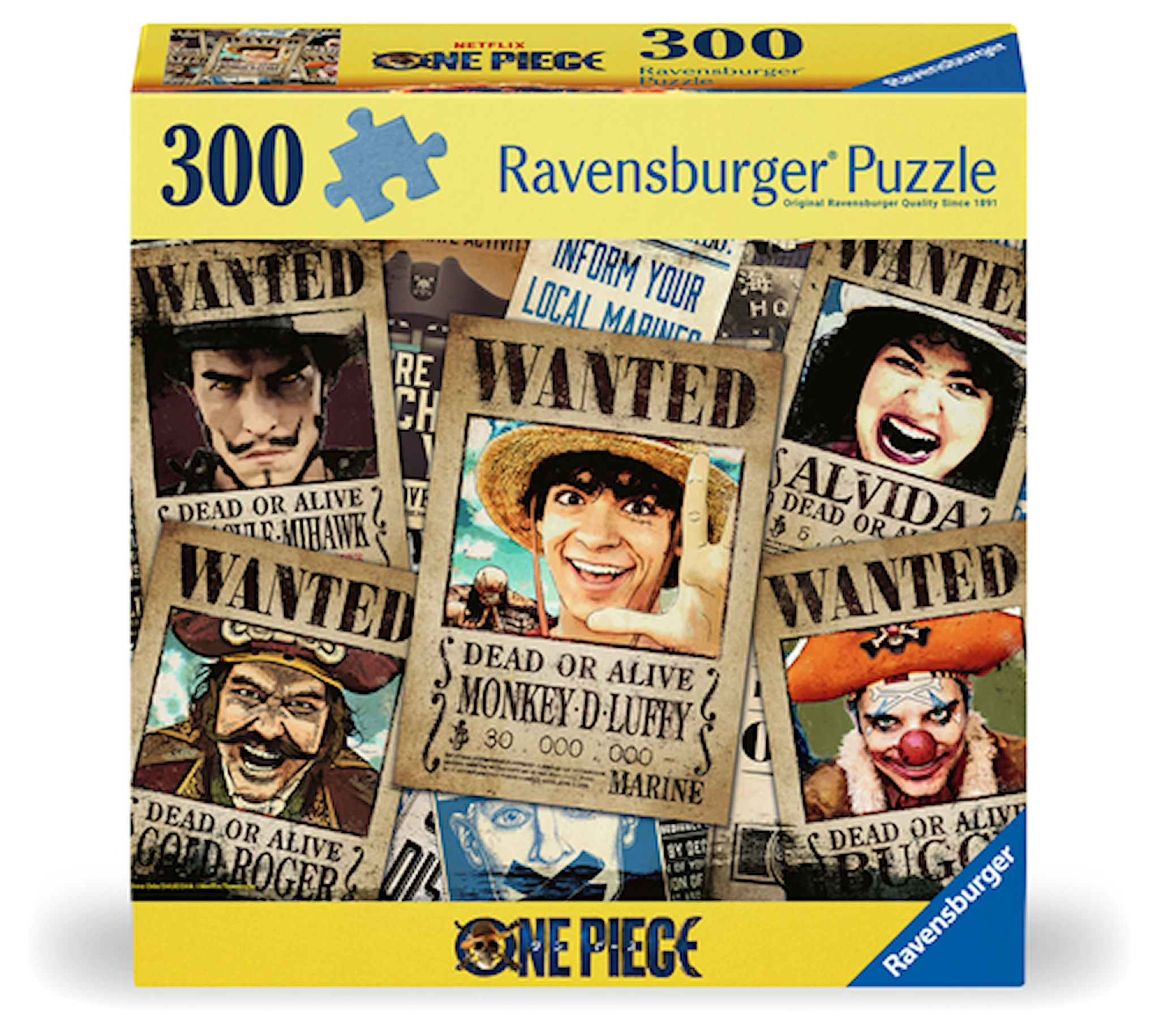 Tuotekuva ille One Piece -palapeli, 300 palaa, Ravensburger