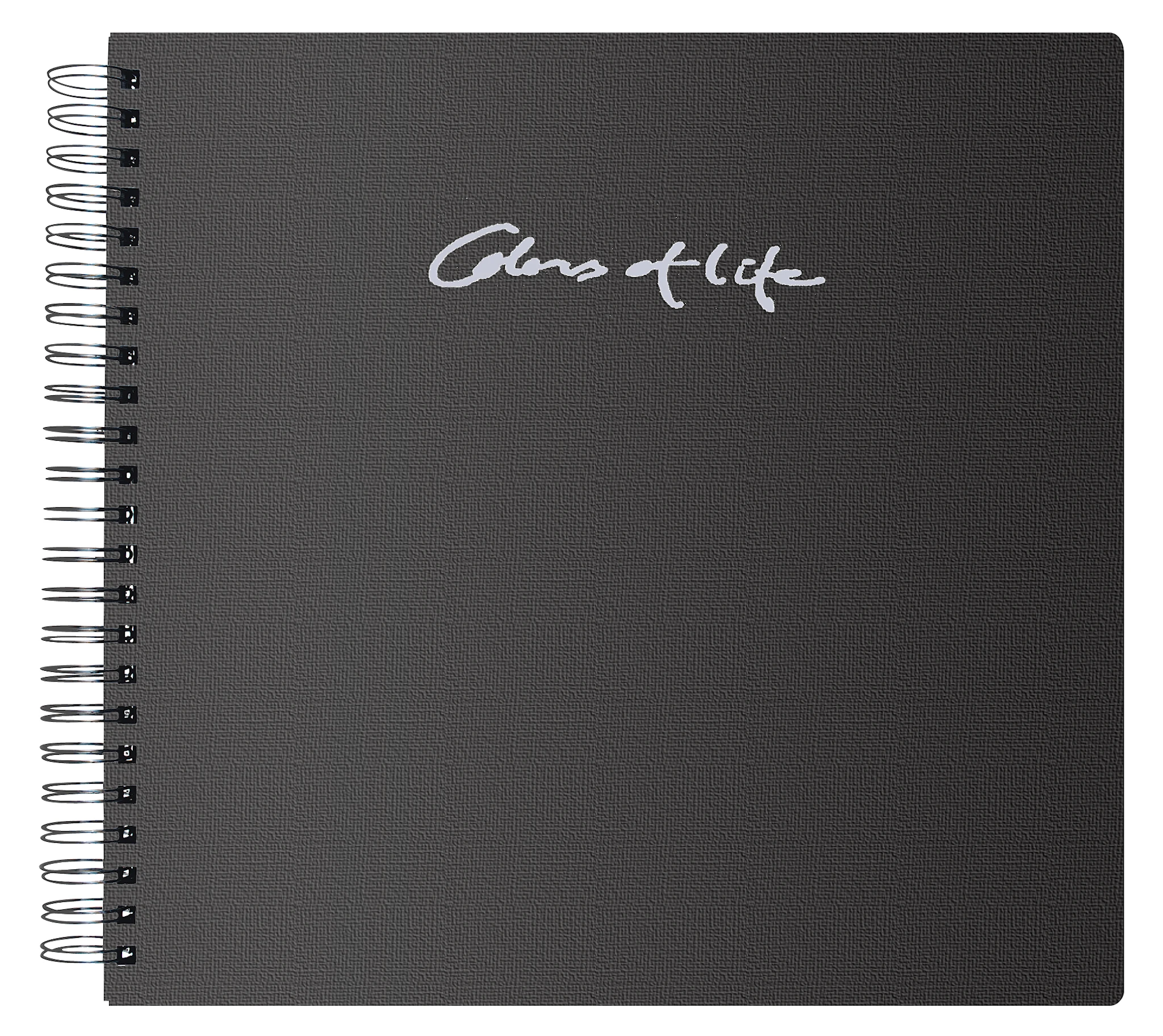 Produktbild för Fotoalbum Colors of Life 240x230 mm Svart Burde