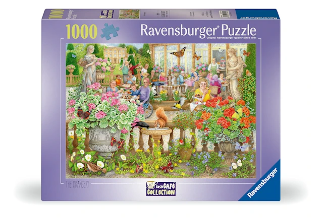 Pussel Cosy Café N2:Secret Garden1000 bitar, Ravensburger