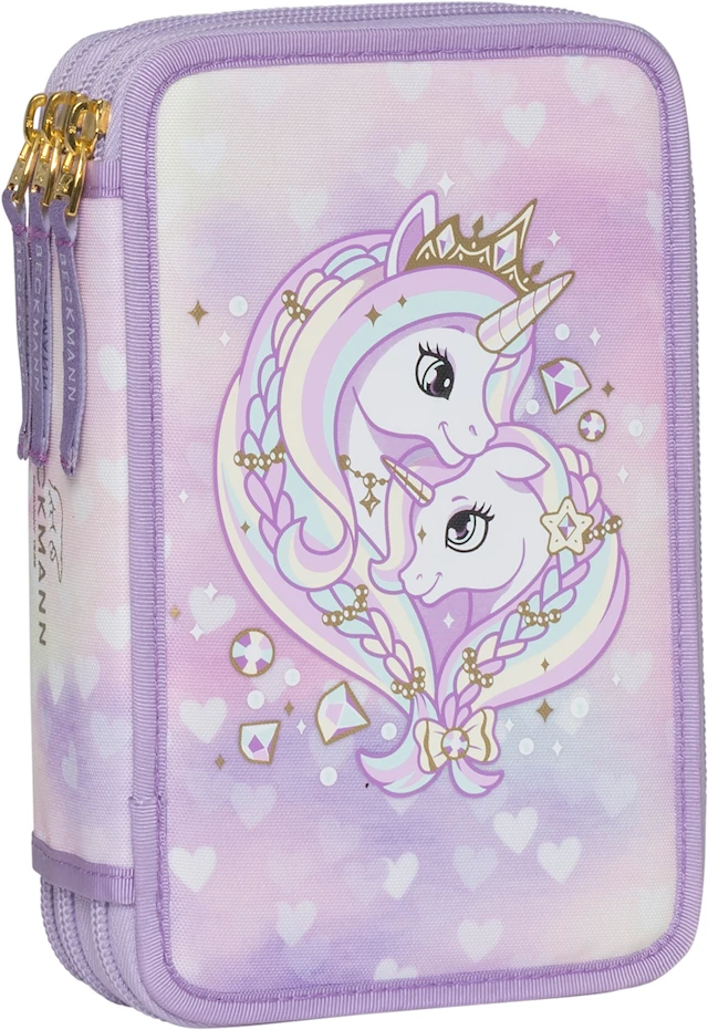 Kynäkotelo Triple Unicorn Princess Beckmann