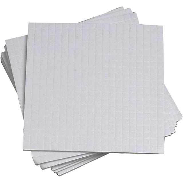3D-tyynyt, 5x5 mm, 1 mm, 400 kpl, 10 ark