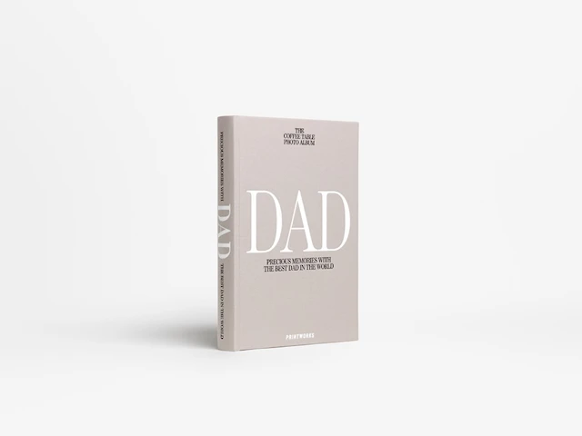 Photo Book Dad Grey Printworks