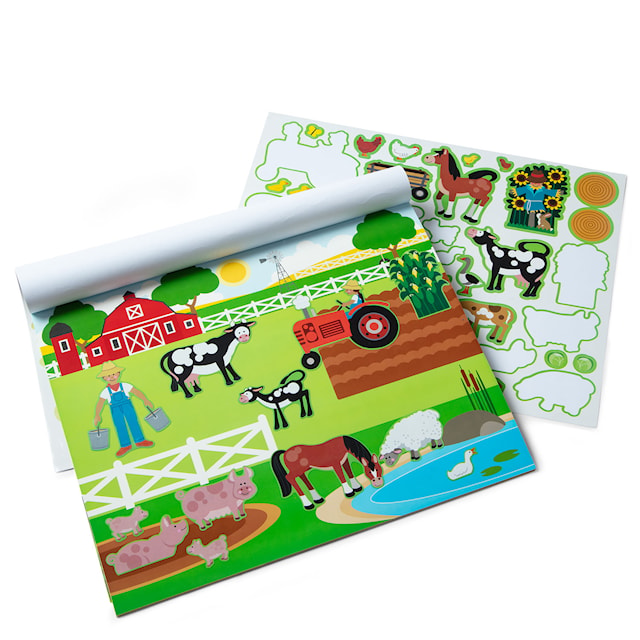 Tuotekuva 3 - Reusable Sticker Pad Habitats Melissa & Doug