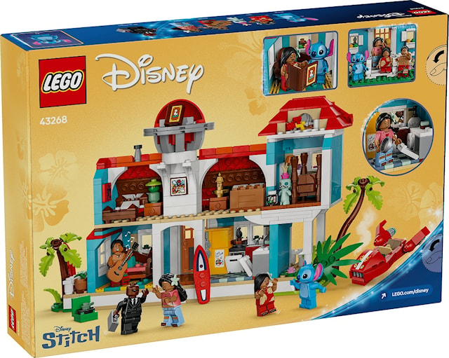 Tuotekuva 3 - Lilon ja Stitchin rantatalo LEGO® Disney Classic (43268)