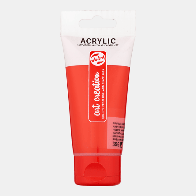 Akryyliväri 75 ml Naphtol-punainen Medium Talens Art Creation