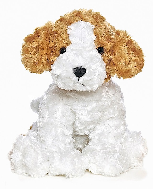 Teddykompaniet Koira 40 cm Valkoinen